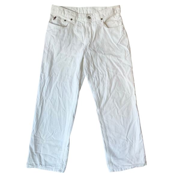 Polo Jeans Co. by Ralph Lauren Women’s Denim Boot Cut Straight Jeans Size, White - Picture 1 of 10